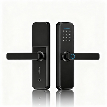 GM1 WiFi okos ujjlenyomat-zár fa ajtókhoz, PIN-kóddal és távoli feloldással