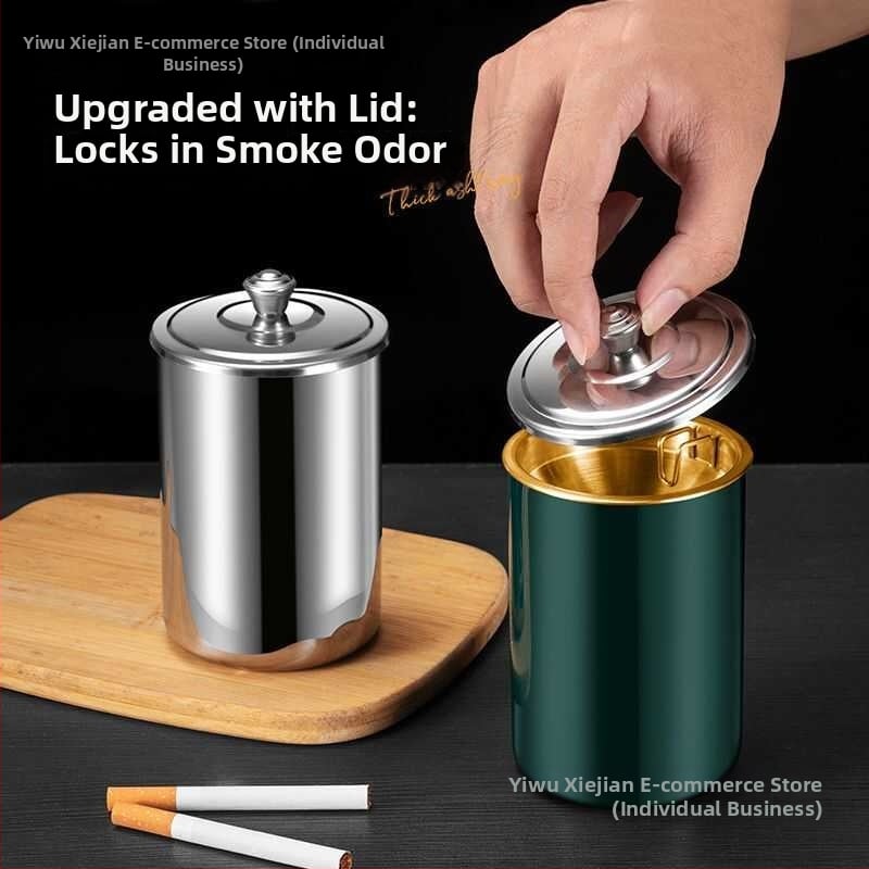 Пепелник с капак - Модел 985, Гравиране, Марка Carry with you