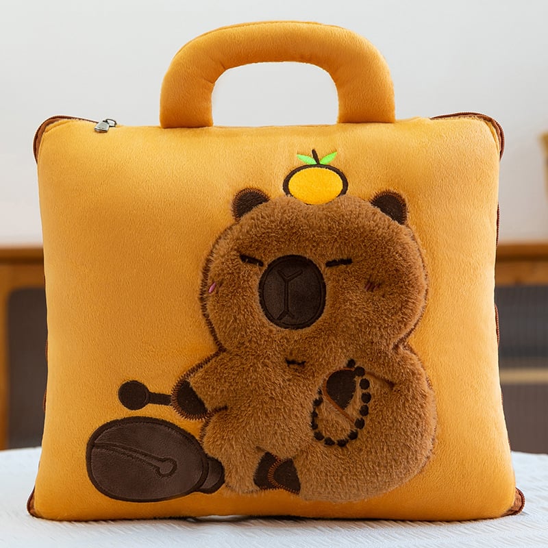 Μαξιλάρι-κουβέρτα σε δύο λειτουργίες, 2-σε-1, μοτίβο κινουμένων σχεδίων, εξωτερικό ύφασμα από συνθετικές ίνες, πολυεστερικό γέμισμα