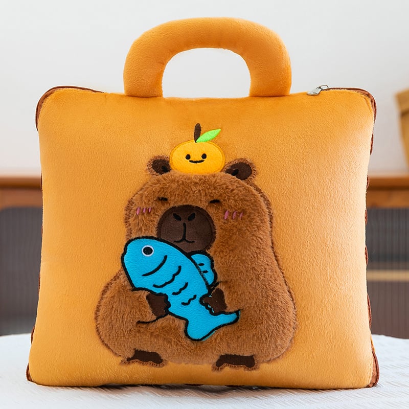 Μαξιλάρι-κουβέρτα σε δύο λειτουργίες, 2-σε-1, μοτίβο κινουμένων σχεδίων, εξωτερικό ύφασμα από συνθετικές ίνες, πολυεστερικό γέμισμα