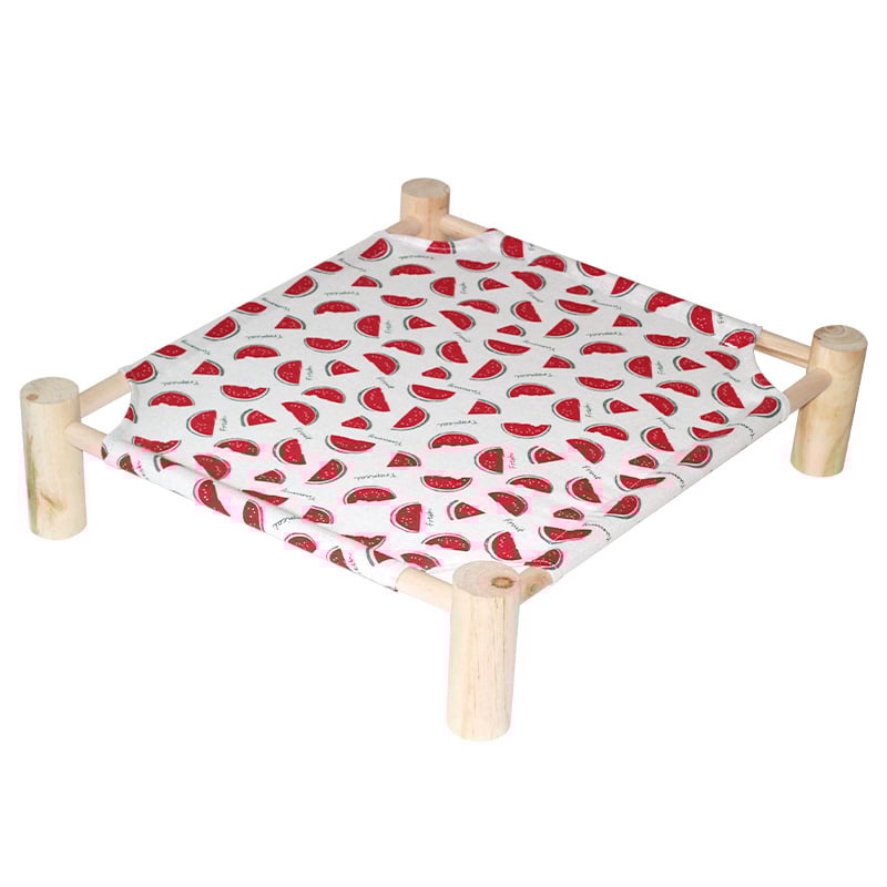 Дървено гнездо за домашни любимци – четирисезонно легло за котки и кучета, свалящо се и миещо се