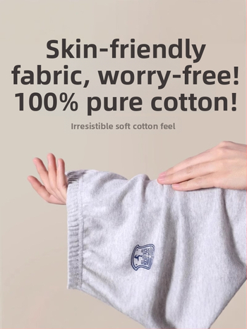 Gyerekeknek szóló pamut hosszú alsónadrág őszi-téli szezonhoz, 100% pamut, középmagas derekú, 3–8 évesek