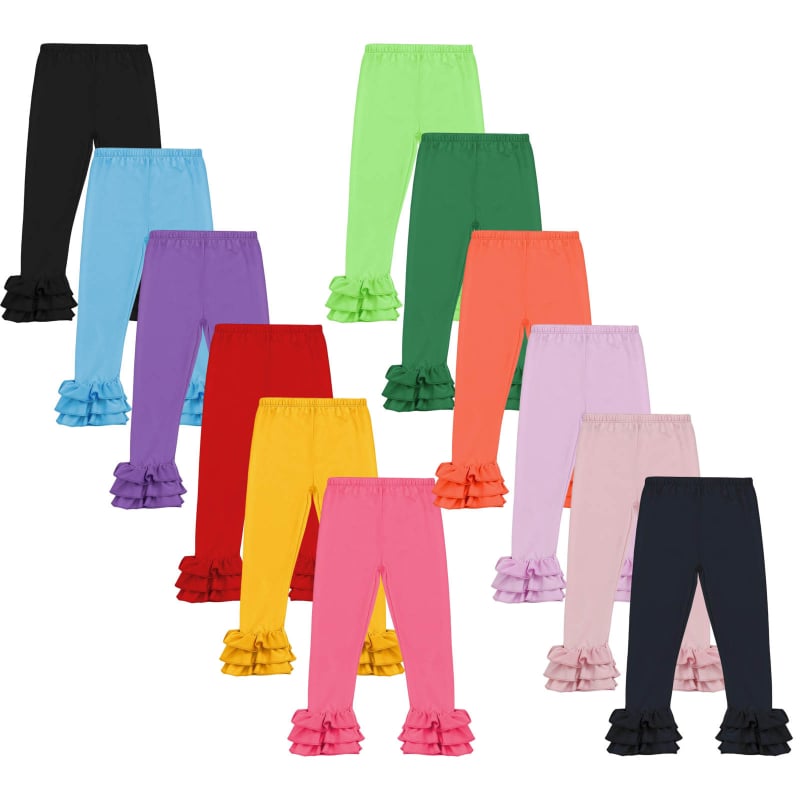 Детски клин за момичета с дантела, Milk Silk плат, полиестер 95%, средна талия, за пролет и есен, за деца 3–8 г