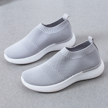 Ženske mrežaste slip-on tenisice, prozračne, lagane, EVA uložak, PVC potplat, okrugli vrh