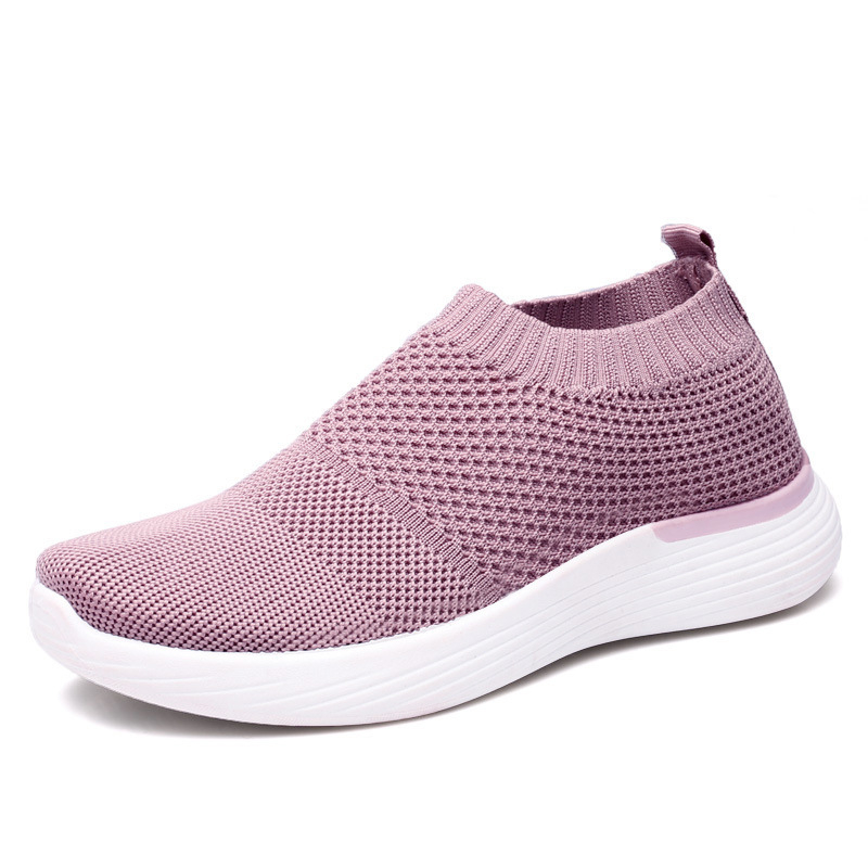 Ženske mrežaste slip-on tenisice, prozračne, lagane, EVA uložak, PVC potplat, okrugli vrh