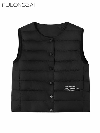 Παιδικό μπουφάν από πούπουλα, unisex, κορεατικού στυλ, με γέμισμα από λευκόπάπια πούπουλο, χειμερινό, για παιδιά άνω των 8 ετών (ύψος άνω των 140 cm)