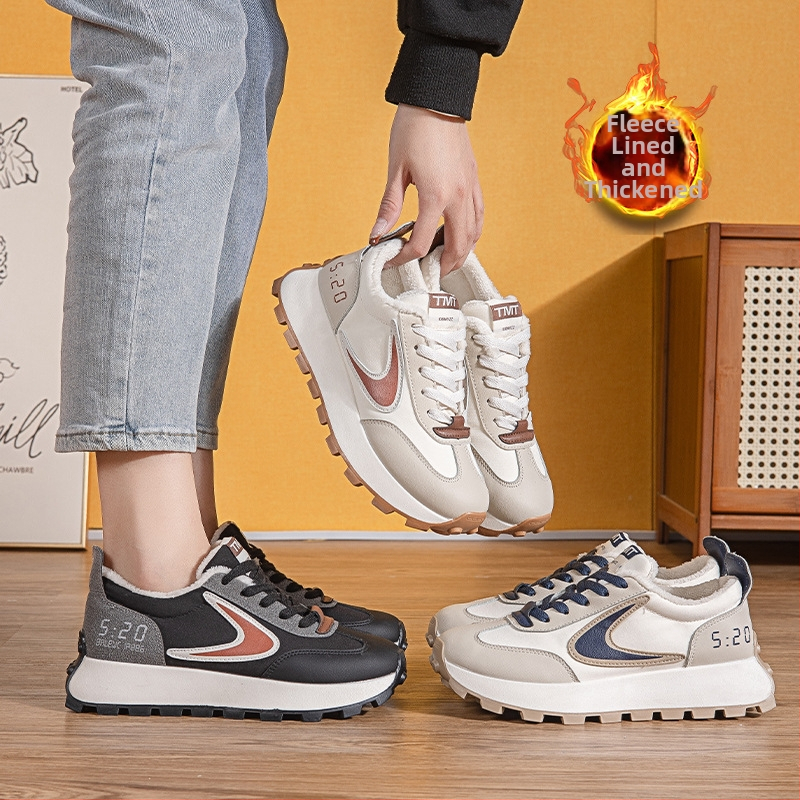 Ženske tenisice u stilu dad shoes, PU gornji dio, PU ulošak, injektirana potplata, vezanje, niski gležanj