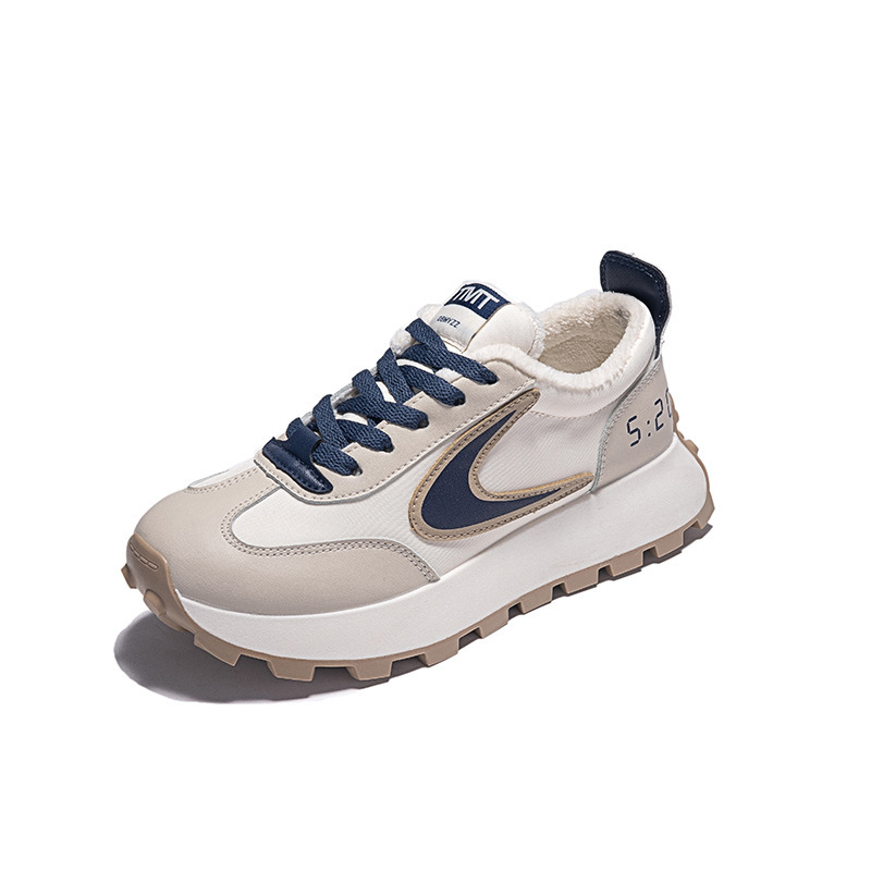Ženske tenisice u stilu dad shoes, PU gornji dio, PU ulošak, injektirana potplata, vezanje, niski gležanj