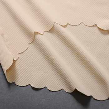 Ženske gaćice od Ice Silk s ribastim uzorkom, pamuk u preponi, srednji struk, glavna tkanina: najlon 70–80%