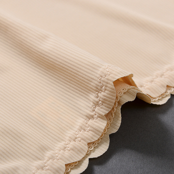 Ženske gaćice od Ice Silk s ribastim uzorkom, pamuk u preponi, srednji struk, glavna tkanina: najlon 70–80%