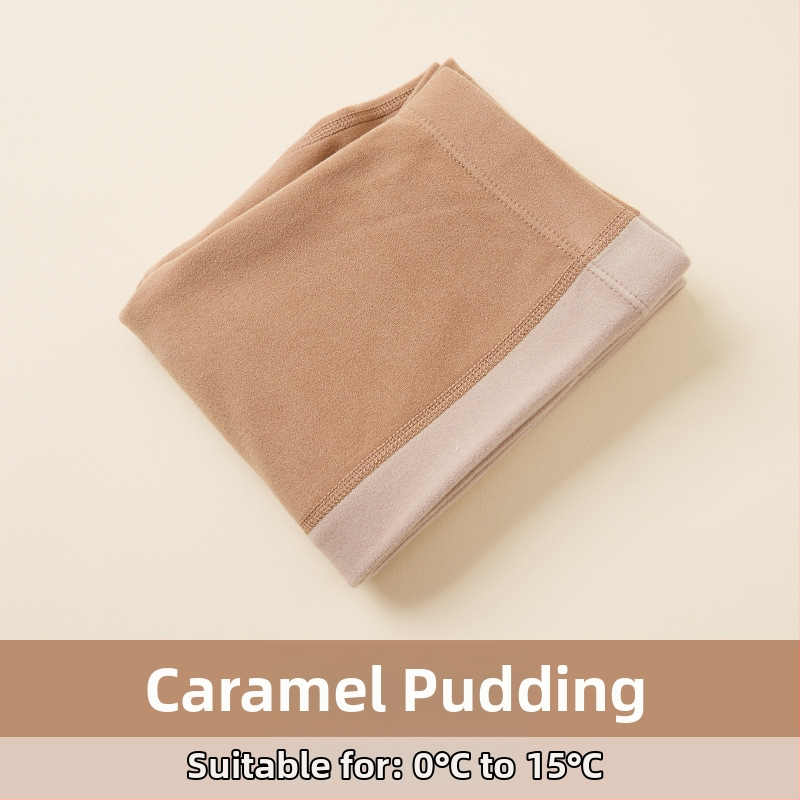 Gyerekeknek készült meleg nadrág őszre-télre, uniszex, flís bélés, magas derekú, pamutkeverék 41,8%.