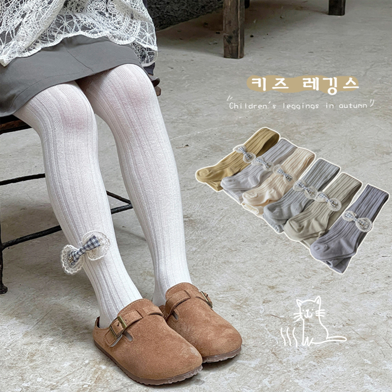 Κοριτσίστικα καλσόν φθινοπωρινά/χειμερινά, βαμβάκι, με πλήρες πόδι, υψηλή μέση, κορεατική έκδοση, ηλικίες 3–8 ετών