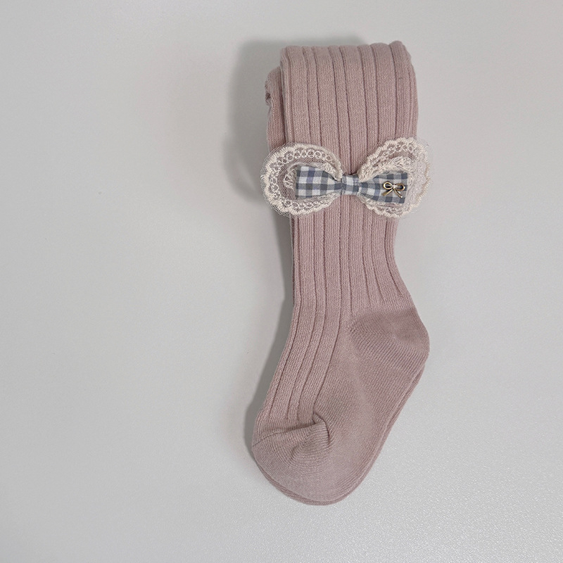 Κοριτσίστικα καλσόν φθινοπωρινά/χειμερινά, βαμβάκι, με πλήρες πόδι, υψηλή μέση, κορεατική έκδοση, ηλικίες 3–8 ετών