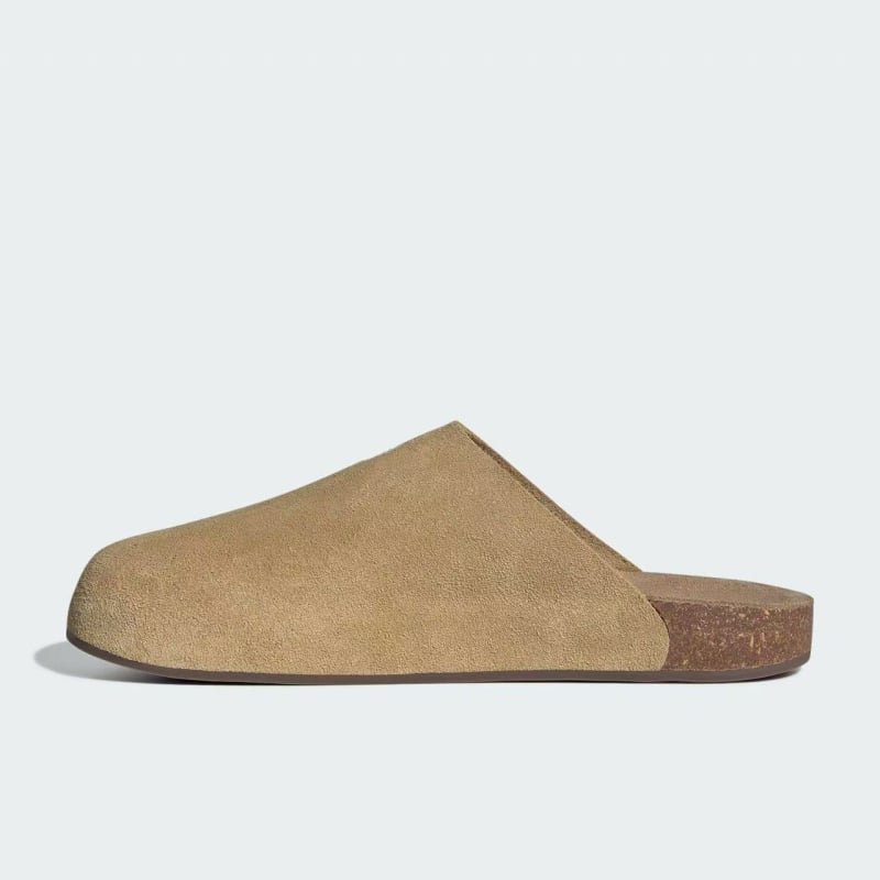 Toe-Cap Slip-On Sandale — Platnene gornji dio, kožna podstava, gumena potplata, dizajn toe-cap, okrugla prst