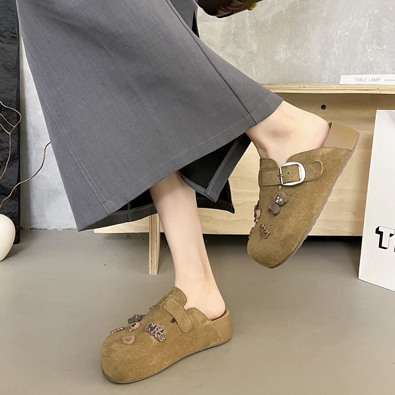 Ženske kožne retro loaferice – Ultra-fiber koža, zatvoren prst, zaobljeni vrh, gumeni potplat, casual stil