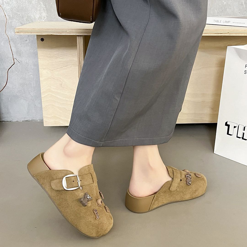 Ženske kožne retro loaferice – Ultra-fiber koža, zatvoren prst, zaobljeni vrh, gumeni potplat, casual stil