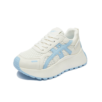 Ženske tenisice stil dad shoes, gornji dio PU+mesh, peta 3–5 cm, kopčanje s prednjim vezivanjem, gumeni đon