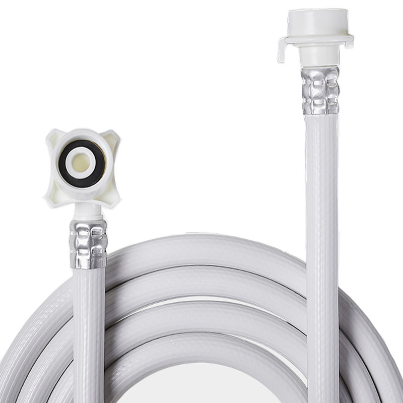 Νέος σωλήνας εισόδου νερού για πλυντήριο ρούχων – ανθεκτικός σε εκρήξεις, παχύ PVC, σύνδεσμος από ανοξείδωτο ατσάλι, περιστρεφόμενη εγκατάσταση, μοντέλο Xyj077, μάρκα SY