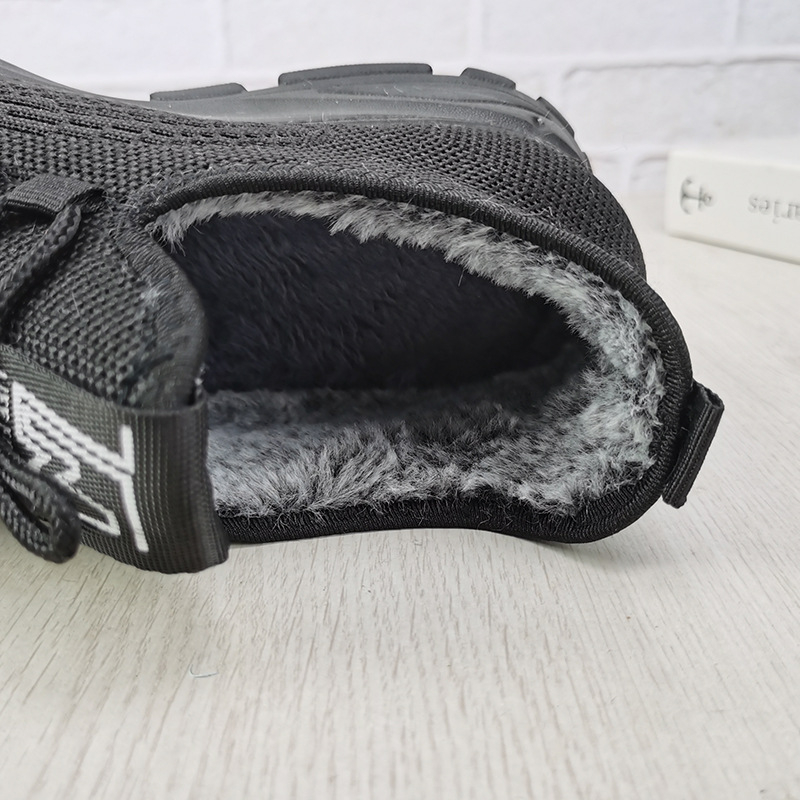 Zimske pletene tenisice s fleece podstavom, gornji dio pleten, PU đon, protuklizne, tople