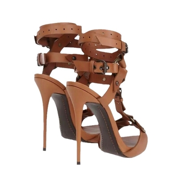 Νυφικά παπούτσια με μυτερό δάκτυλο, PU επένδυση, στιλέτο τακούνι ύψους πάνω από 8 εκ