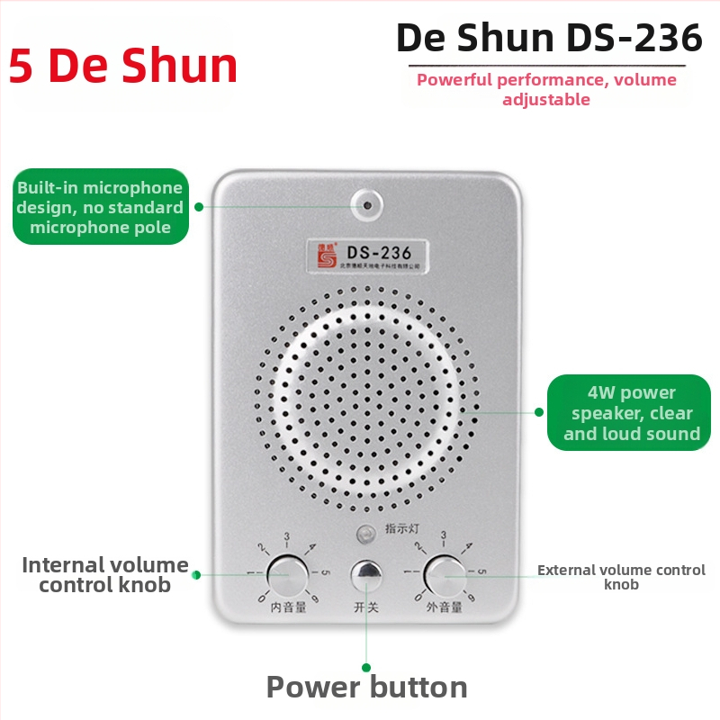 Deshun Vezeték nélküli interkom kézi készülék — Vízálló, frekvenciasáv 1,5 km alatt, elméleti kommunikációs távolság 1,5–3 km