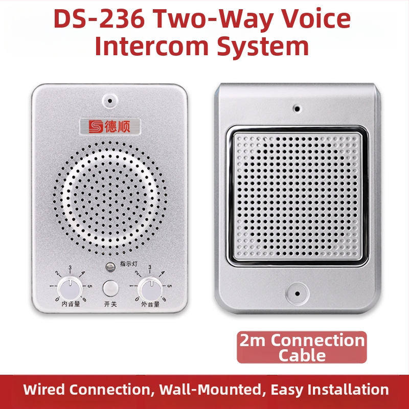 Deshun Vezeték nélküli interkom kézi készülék — Vízálló, frekvenciasáv 1,5 km alatt, elméleti kommunikációs távolság 1,5–3 km