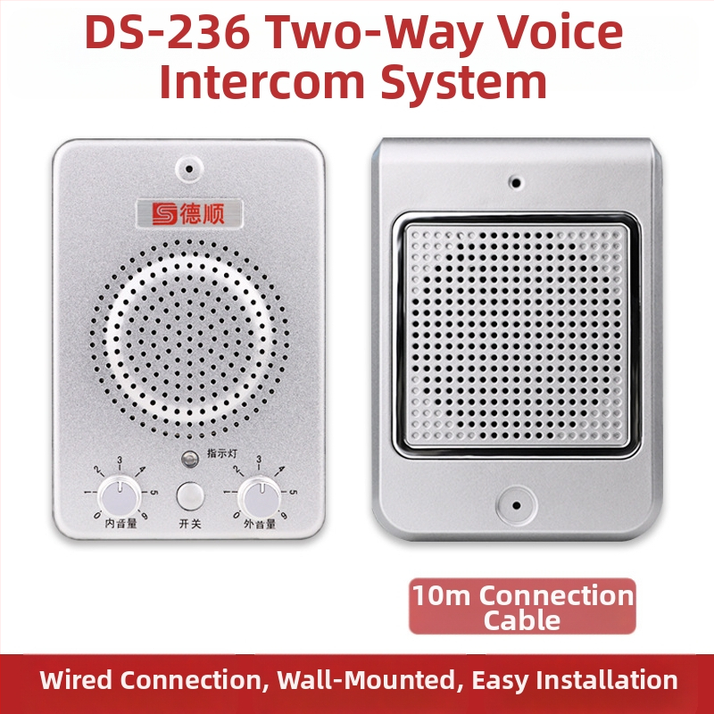 Deshun Vezeték nélküli interkom kézi készülék — Vízálló, frekvenciasáv 1,5 km alatt, elméleti kommunikációs távolság 1,5–3 km