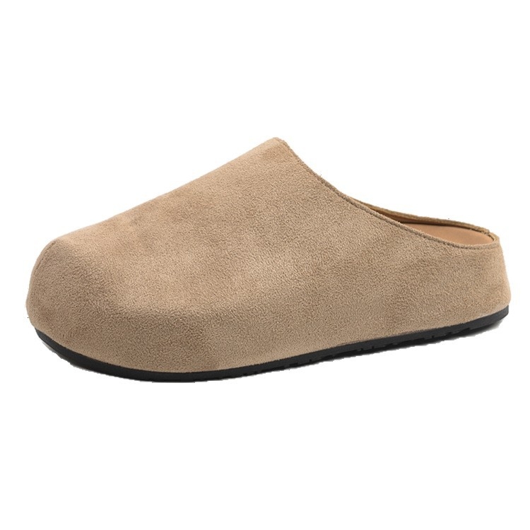 Ženske slip-on cipele s debelom platformom, gornji dio od ultrafibera, gumena potplata, okrugli vrh prsta