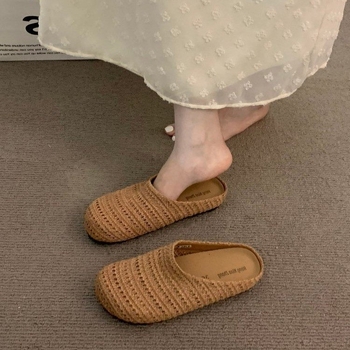 Ženske prozračne slip-on cipele s PU sole 3-5 cm, gornji dio od super vlakana, unutarnja podstava od tkanine