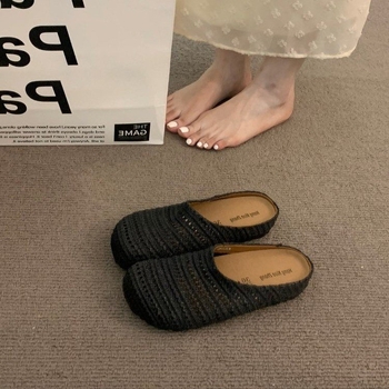 Ženske prozračne slip-on cipele s PU sole 3-5 cm, gornji dio od super vlakana, unutarnja podstava od tkanine