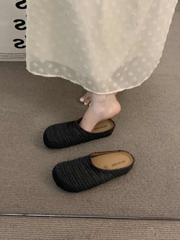 Ženske prozračne slip-on cipele s PU sole 3-5 cm, gornji dio od super vlakana, unutarnja podstava od tkanine