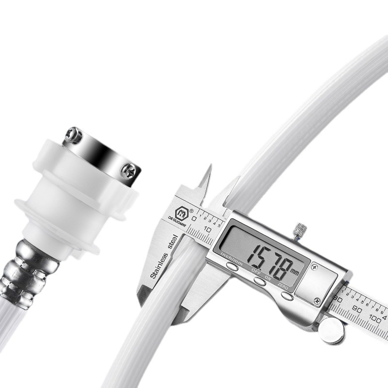 Εκρηξιοπροστατευμένος εκτεταμένος σωλήνας παροχής νερού πλυντηρίου, PVC, μοντέλο 004, φορητή σύνδεση, θερμοκρασία λειτουργίας 180°C