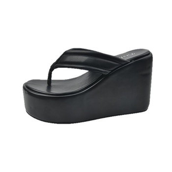Denim platform sandale s debelim potplatom i visokim petama, okrugla prednja, gornji i unutarnji dio od super vlakana, đon od smjese materijala, ljeto 2025