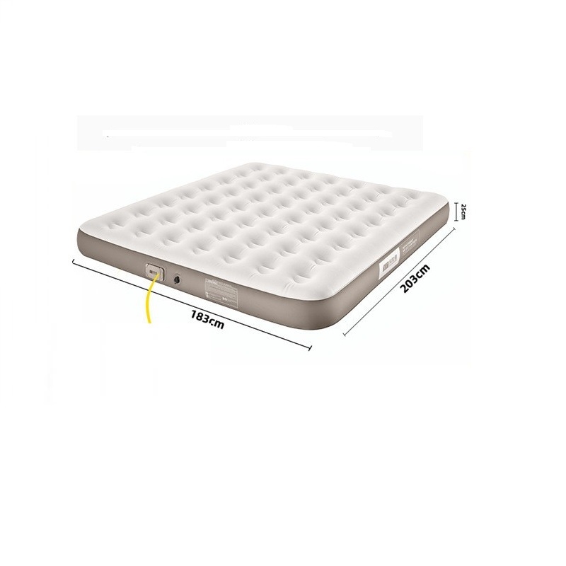 Φουσκωτό κρεβάτι με αναδιπλούμενο σχεδιασμό για κάμπινγκ, επιφάνεια από συνθετικό ύφασμα, βάρος 4,6 kg (2 άτομα) / 5,5 kg (3 άτομα), φορτίο 100 kg