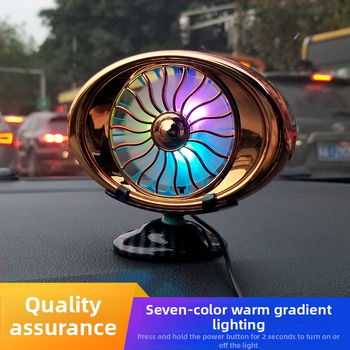 Mini Fan – dvojúčelový ventilátor do domácnosti a auta, ABS telo, USB rozhranie, kompatibilita 12V/24V