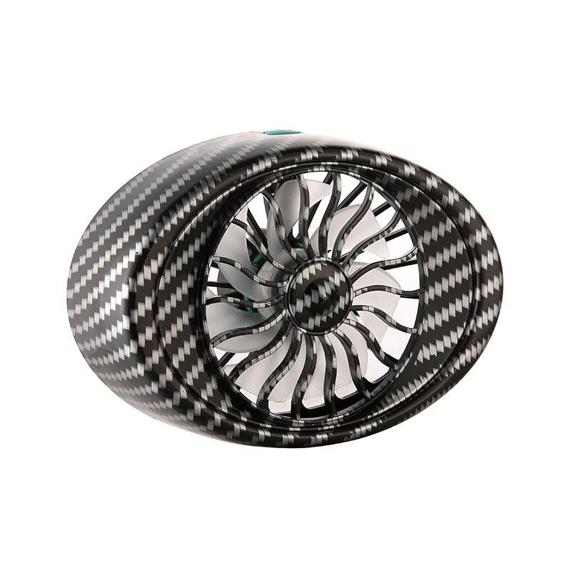 Mini Fan – dvojúčelový ventilátor do domácnosti a auta, ABS telo, USB rozhranie, kompatibilita 12V/24V