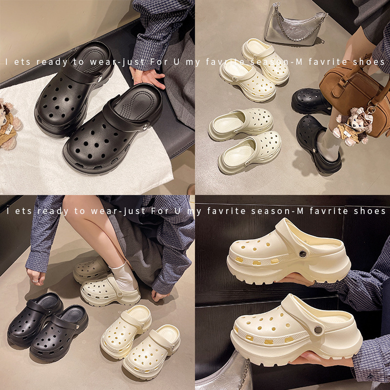 Ženske platforme loaferice za ljeto 2026 — fleece gornji dio, zaobljeni vrh prsta, slip-on, debela mekana potplata