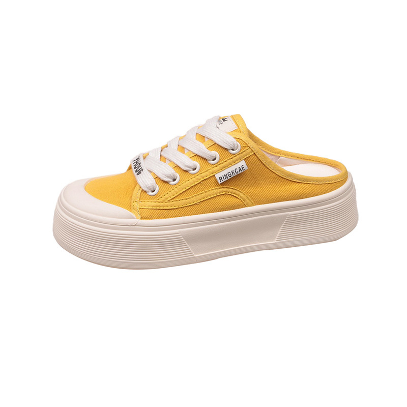Ženske slip-on cipele s debelom potplatom; gornji materijal: Super Fiber; unutarnji materijal: Super Fiber; potplat: guma; oblik vrha: okrugli; stil: ležerno