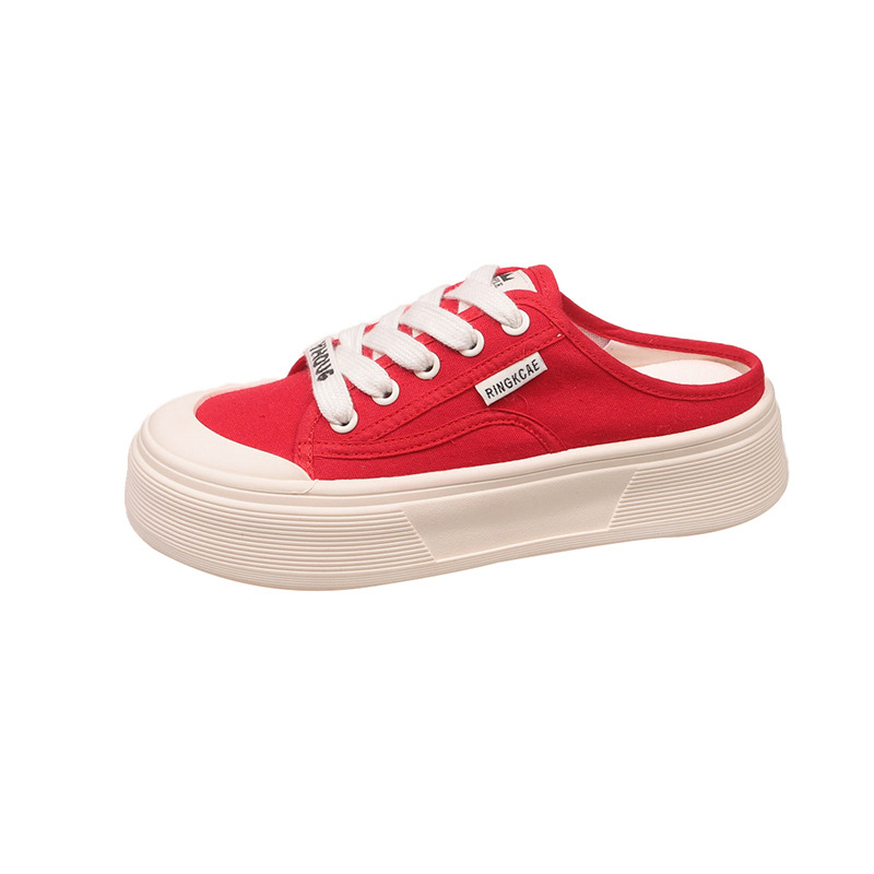 Ženske slip-on cipele s debelom potplatom; gornji materijal: Super Fiber; unutarnji materijal: Super Fiber; potplat: guma; oblik vrha: okrugli; stil: ležerno