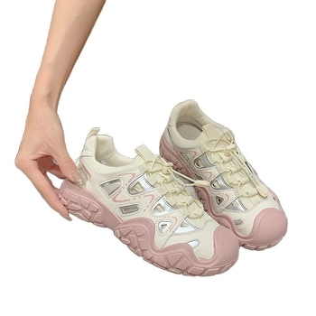 Sandale sport cu șiret frontal, talpă din cauciuc, vârf rotund, material superior și interior din fibră super, vară 2025