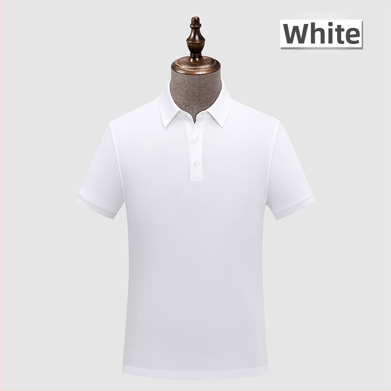 Μπλούζα πόλο με κοντό μανίκι για επιχειρηματικό στυλ, αντιβακτηριακή και διαπνέουσα, κατασκευή κατ' παραγγελία, πολυεστέρας