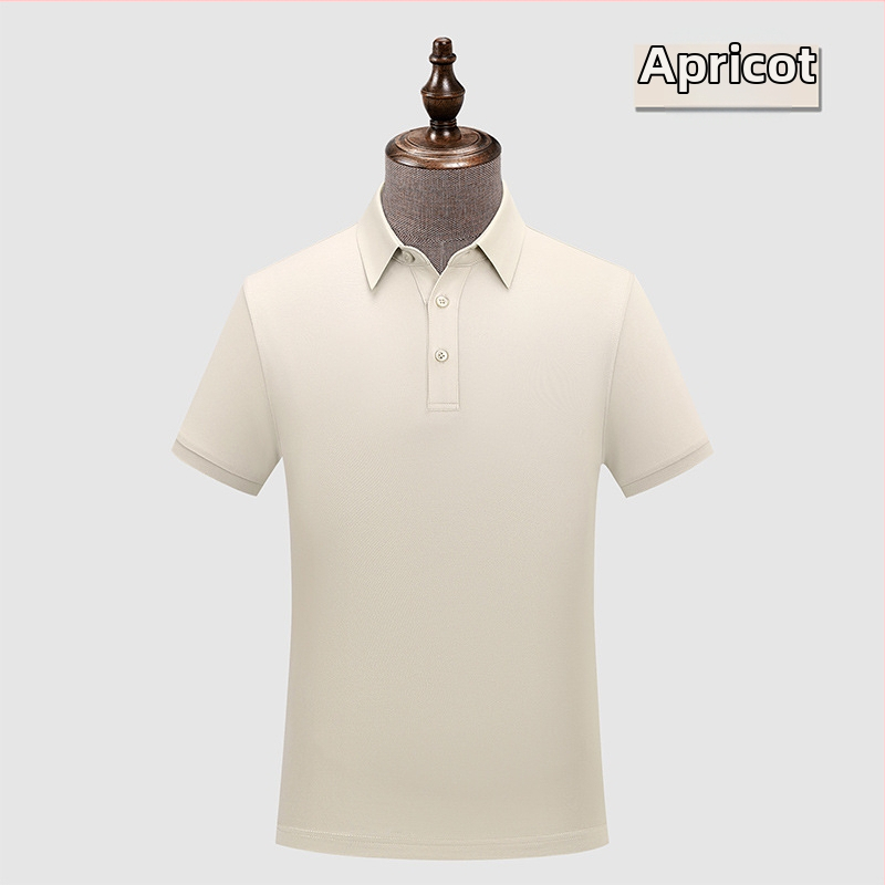 Μπλούζα πόλο με κοντό μανίκι για επιχειρηματικό στυλ, αντιβακτηριακή και διαπνέουσα, κατασκευή κατ' παραγγελία, πολυεστέρας