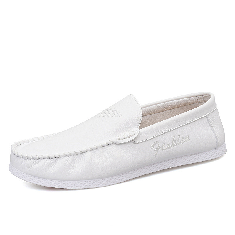 Muške Bean Shoes, Slip-On casual tenisice, prozračni microfibarski gornji dio, okrugli vrh, ravna gumena potplat, PU uložak, niski kroj