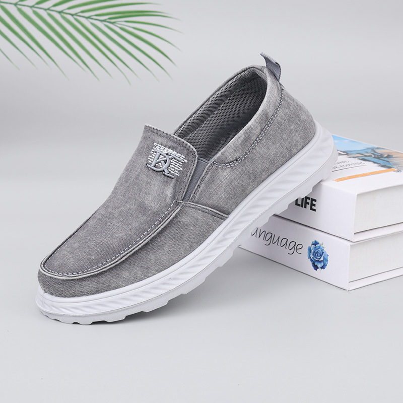 Muške tenisice od denima, niski gornji dio, okrugli vrh, PU đon, pamuk ulošak
