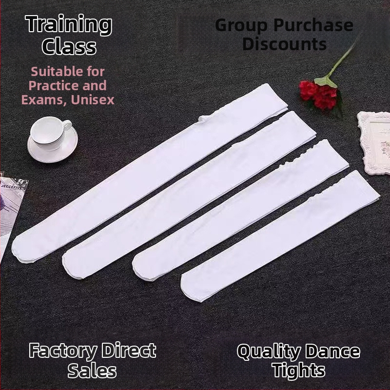 Παιδικά βελούρι χορευτικά καλσόν, μεσαίας πυκνότητας, ύφασμα από βαμβάκι, για ηλικίες 7–12 ετών