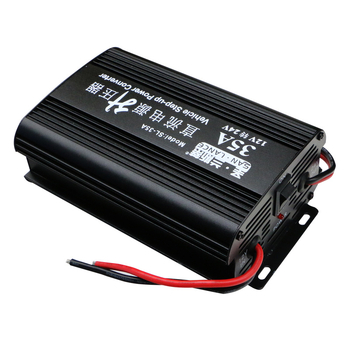 DC Boost pretvarač 12V–24V, 600W, HS-25A booster model, metalno kućište, modul vozila za dieselski grijač, subwoofer i pumpu ulja