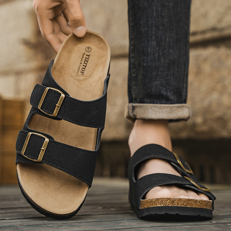 Unisex EVA sandale s retro kopčom i debelim potplatom