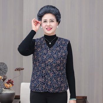 Αμάνικο γιλέκο με μινιμαλιστικό στυλ cardigan, στρογγυλός λαιμός, εκτύπωση, βισκόζη 90–95% (Φθινόπωρο 2025)