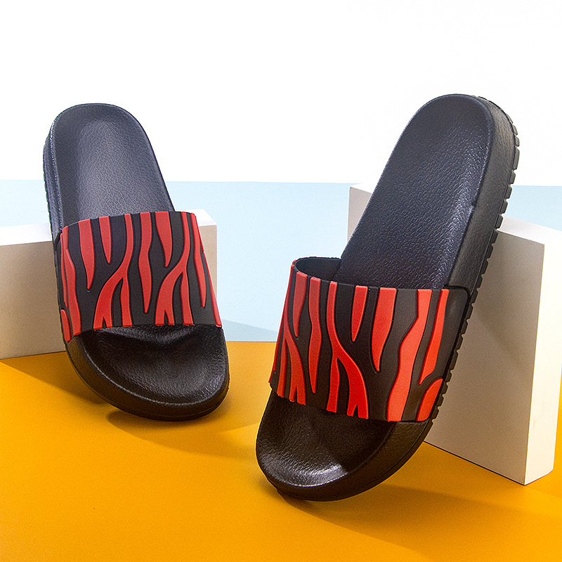 Muške ležerne flip-flop sandale s PVC gornjim dijelom i EVA đonom, injekcijski oblikovane