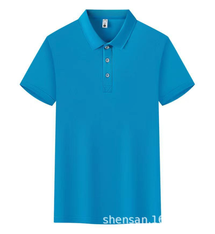 Αντρικό πόλο πουκάμισο με κοντά μανίκια, γρήγορο στέγνωμα, αναπνεύσιμο, κεντημένο λογότυπο, κατάλληλο για στολές ομάδων εργασίας